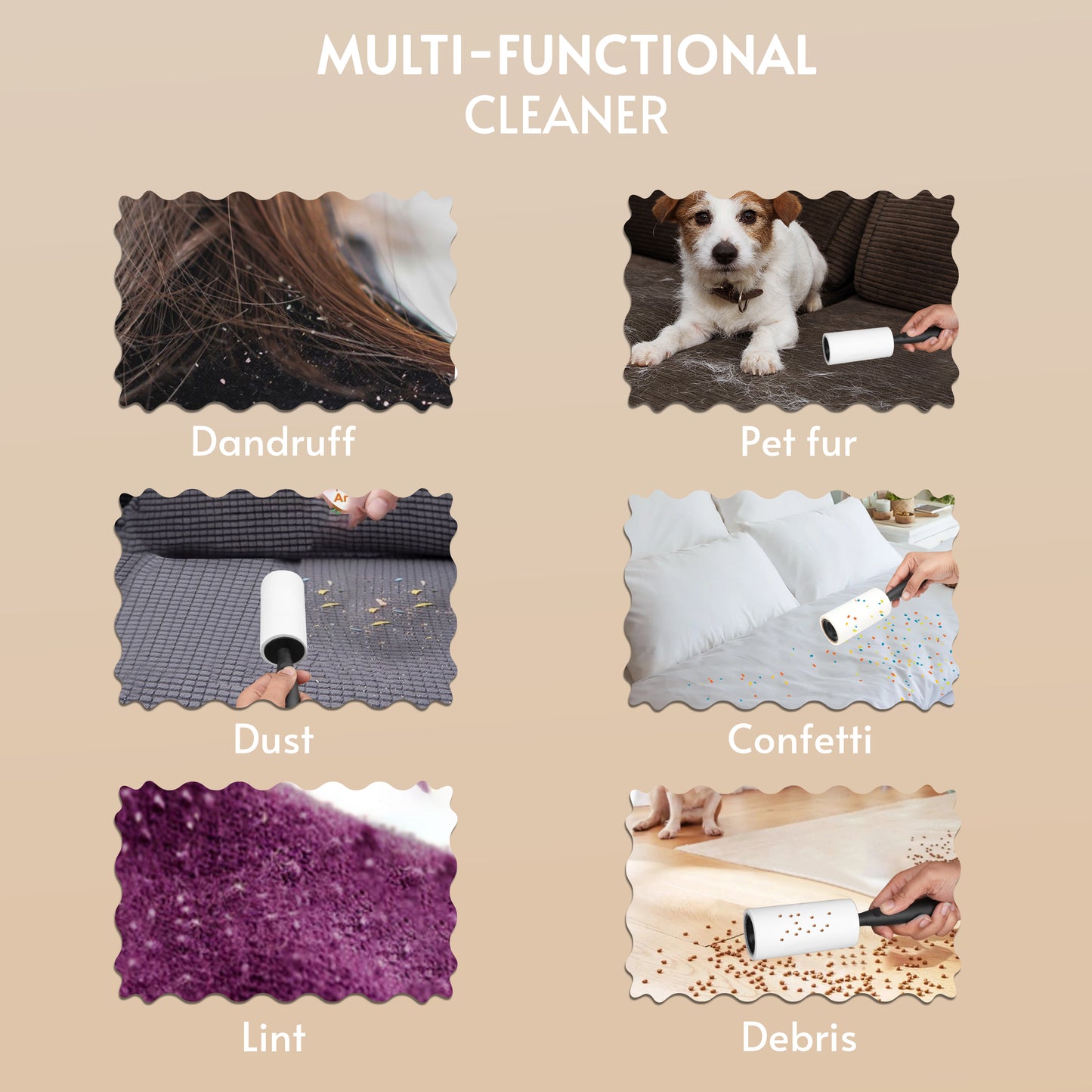 LintMaster Pro - Portable Dust & Lint Remover